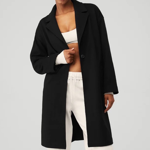 Alo Yoga VIP Blazer Trench Black S,All Products : American Fashion Style Bags On Sale